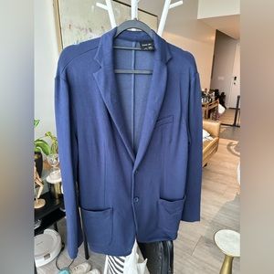 PORTER & ASH Blue Sports Coat - Size: M